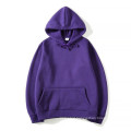 Customized Sweatshirt With Hood Pure Color Sweater Blank Hoodies For Casual Or Sports